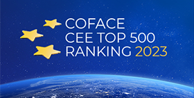 COFACE CEE TOP 500 - 2023: DESPITE THE CHALLENGES, CEE REGION ACHIEVES STABLE GROWTH OF 4.0% IN 2022.