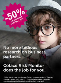Coface Risk Monitor - Special offer