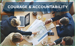 Courage & accountability