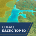Coface Baltic Top 50 - 2019 - map of region