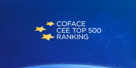 Coface публикува класацията си 'Топ 500 Компании в ЦИЕ за 2021'