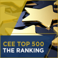 CEE Top 500 Ranking - golden stars